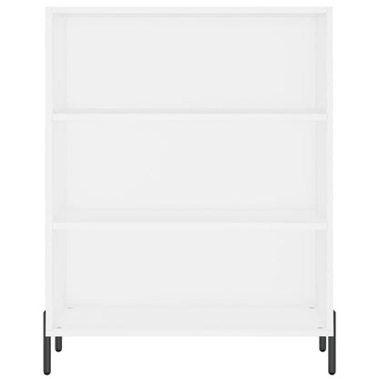 Hoge Kast 69,5X34X180 Cm Bewerkt Hout Wit
