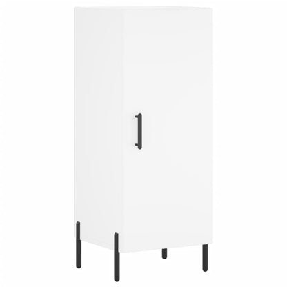 Hoge Kast 34,5X34X180 Cm Bewerkt Hout Wit