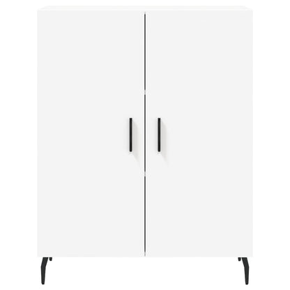 Hoge Kast 69,5X34X180 Cm Bewerkt Hout Wit