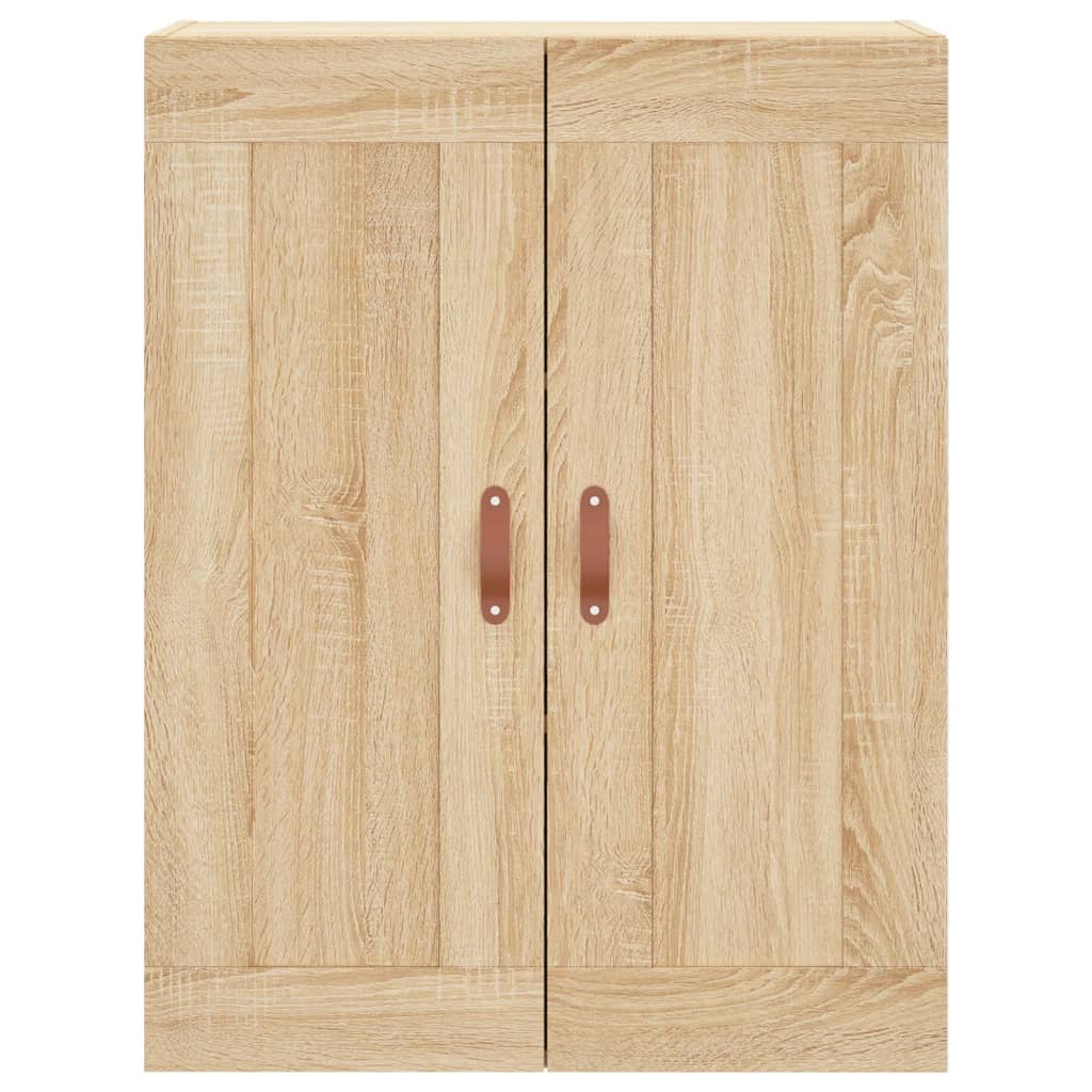 Hoge kast 69,5x34x180 cm bewerkt hout sonoma eikenkleurig