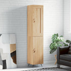 Hoge kast 180x34,5x34 cm bewerkt hout sonoma eiken
