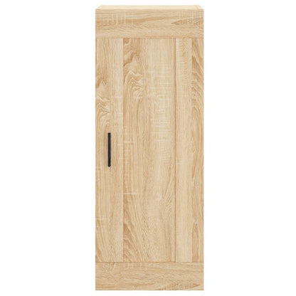 Hoge Kast 34,5X34X180 Cm Bewerkt Hout Kleurig Sonoma eiken