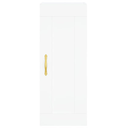 Hoge Kast 34,5X34X180 Cm Bewerkt Hout 1
