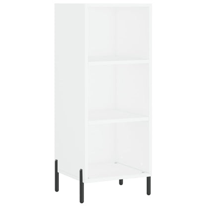 Hoge Kast 34,5X34X180 Cm Bewerkt Hout Wit