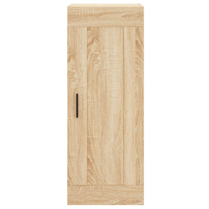 Hoge Kast 34,5X34X180 Cm Bewerkt Hout Kleurig Sonoma eiken