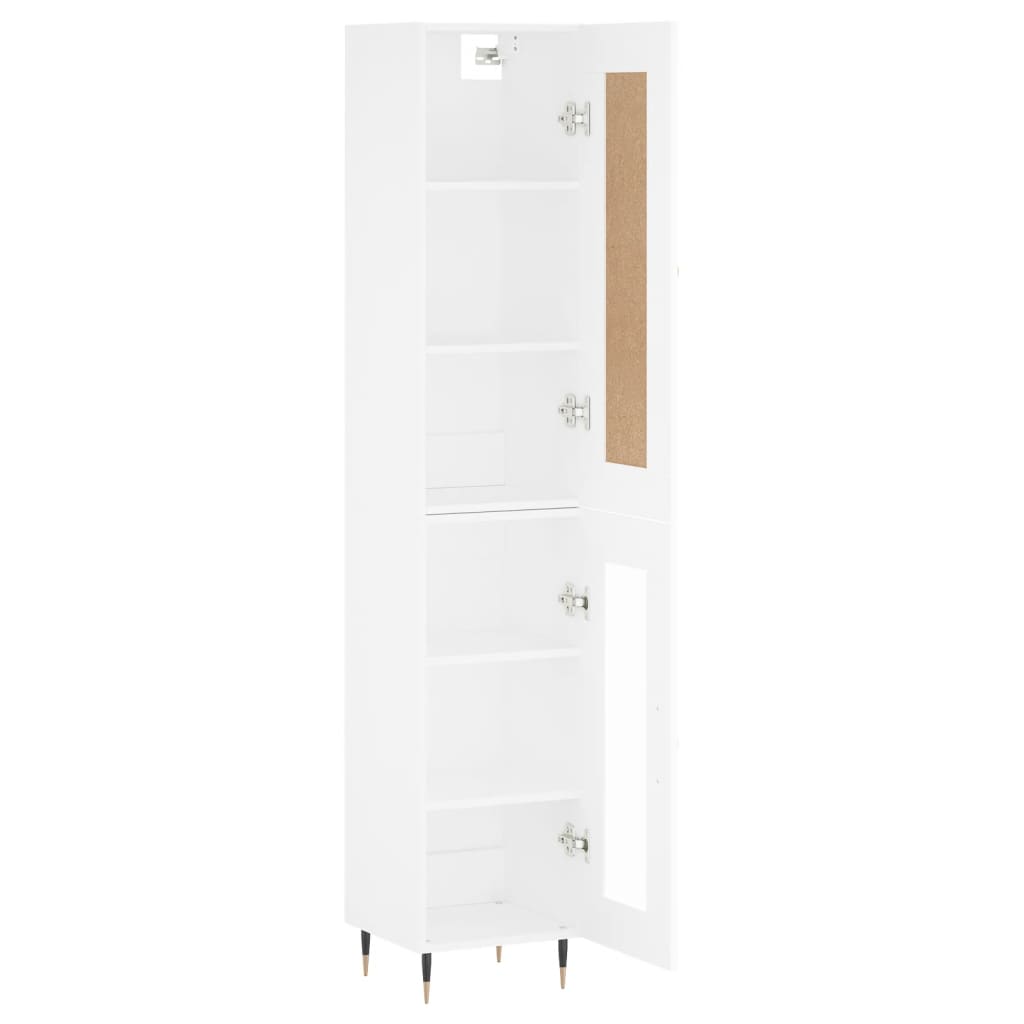 Hoge Kast 34,5X34X180 Cm Bewerkt Hout 1