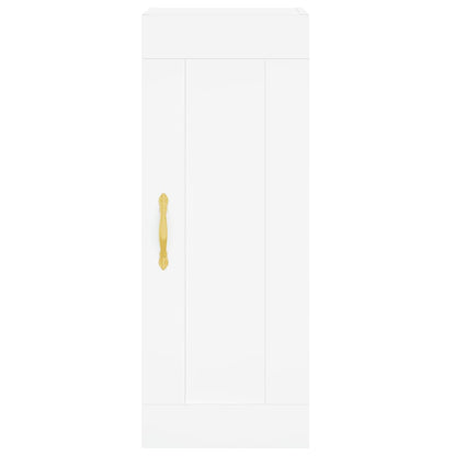 Hoge Kast 34,5X34X180 Cm Bewerkt Hout 1