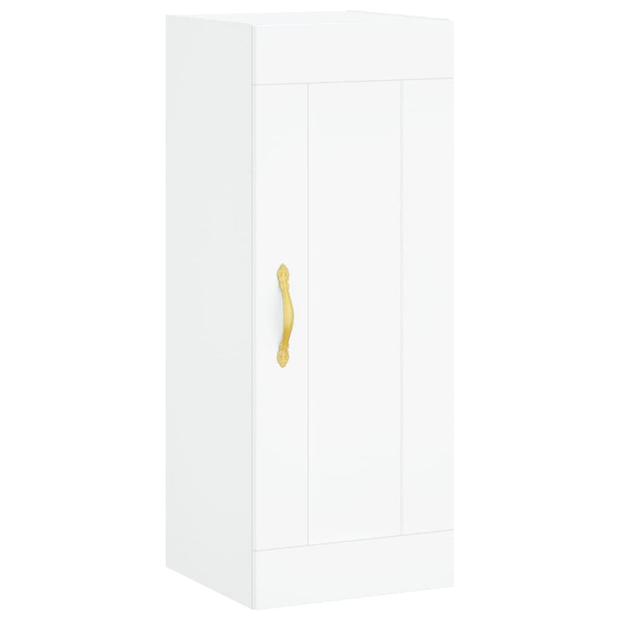 Hoge Kast 34,5X34X180 Cm Bewerkt Hout 1