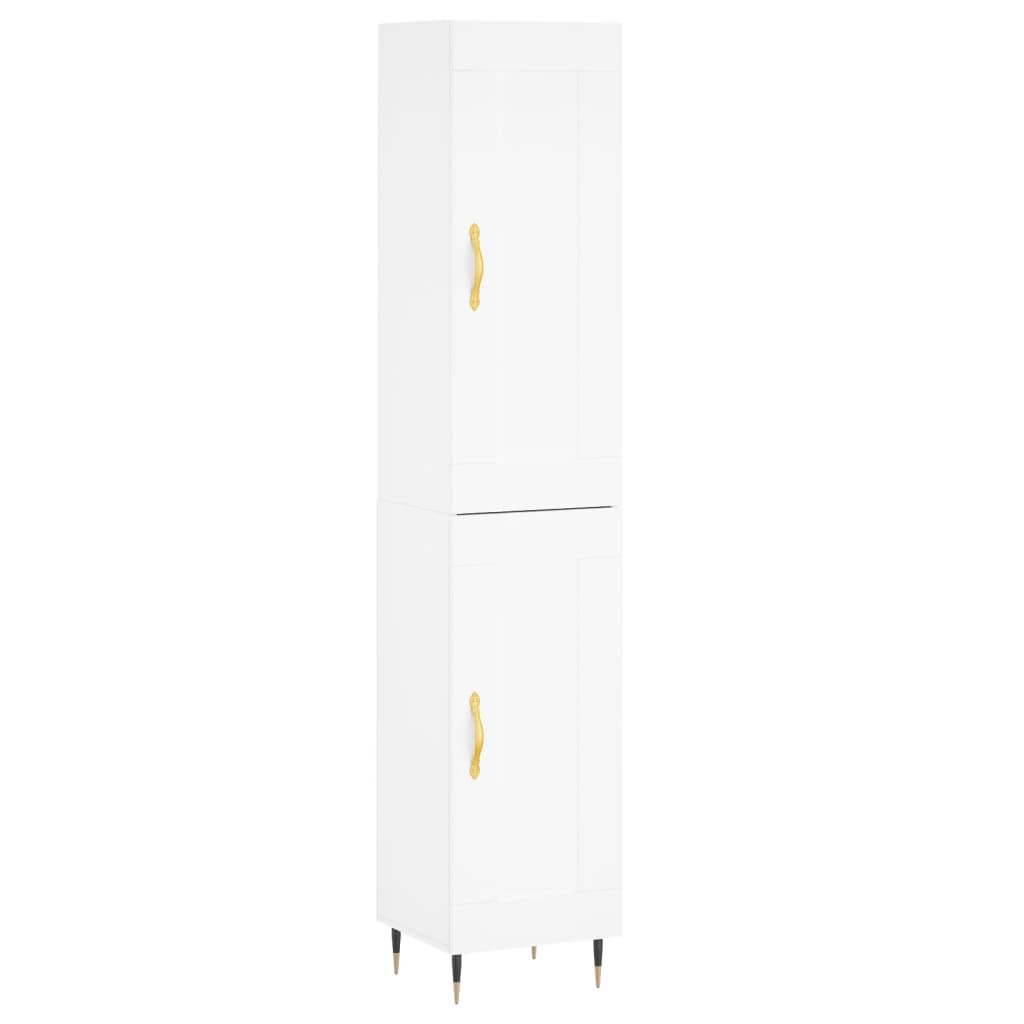 Hoge Kast 34,5X34X180 Cm Bewerkt Hout 1
