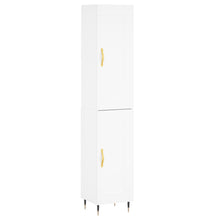 Hoge Kast 34,5X34X180 Cm Bewerkt Hout 1
