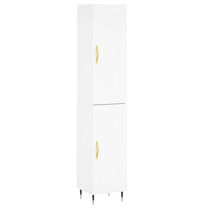 Hoge Kast 34,5X34X180 Cm Bewerkt Hout 1