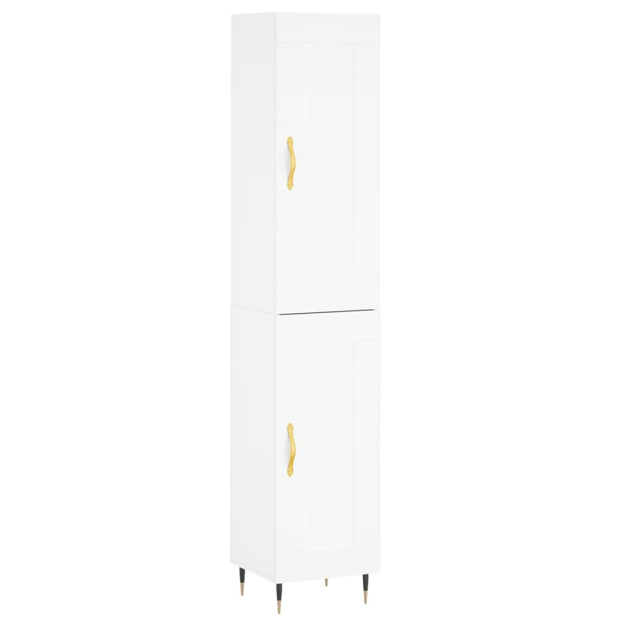 Hoge Kast 34,5X34X180 Cm Bewerkt Hout 1