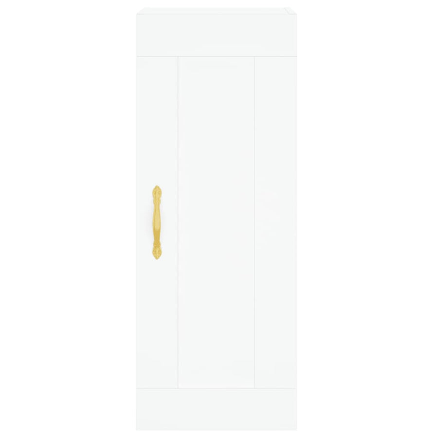 Hoge Kast 34,5X34X180 Cm Bewerkt Hout 1