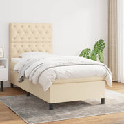 Boxspring met matras 80x200 cm crème