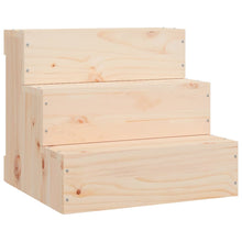 Huisdierentrap 40X37,5X35 Cm Massief Grenenhout 40 x 37.5 x 35 cm Naturel