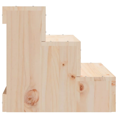 Huisdierentrap 40X37,5X35 Cm Massief Grenenhout 40 x 37.5 x 35 cm Naturel