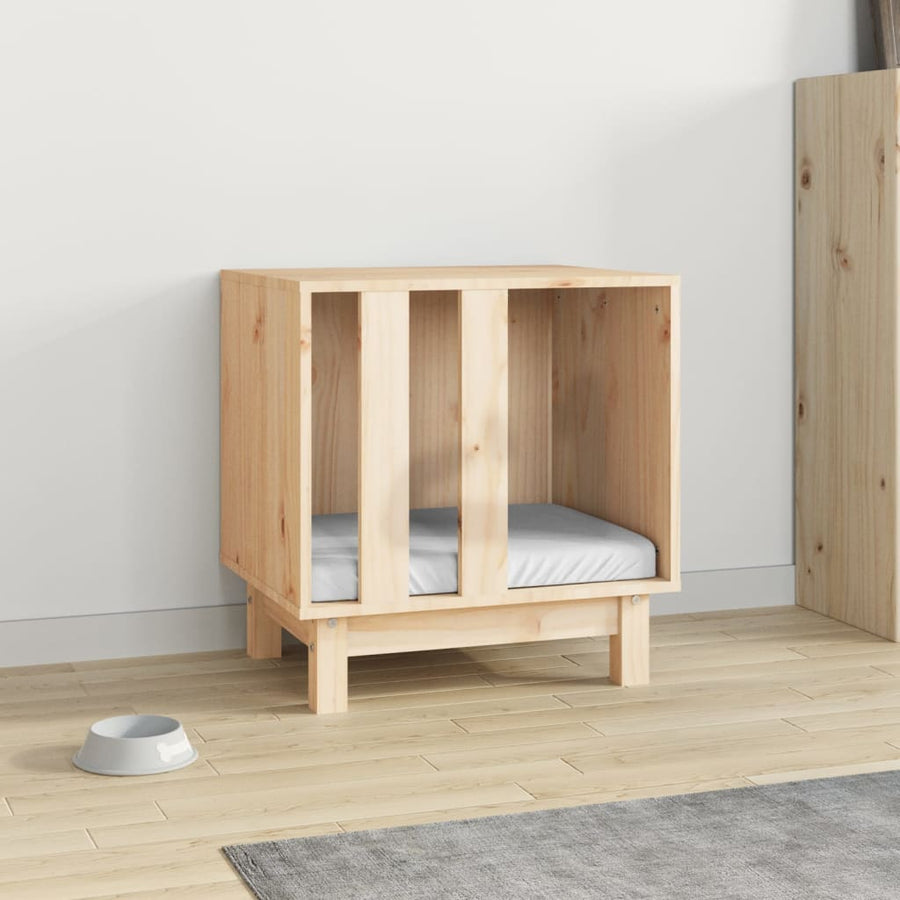 Hondenhok 50X40X52 Cm Massief Grenenhout
