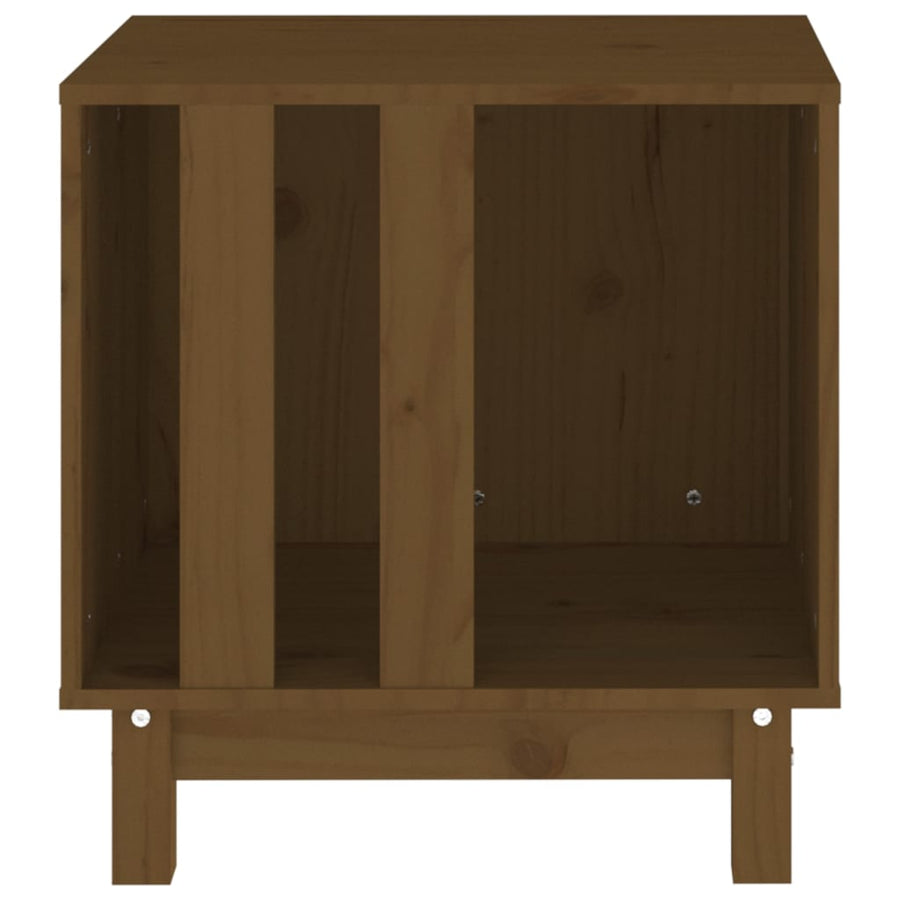 Hondenhok Massief Grenenhout 50 x 40 x 52 cm Honingbruin