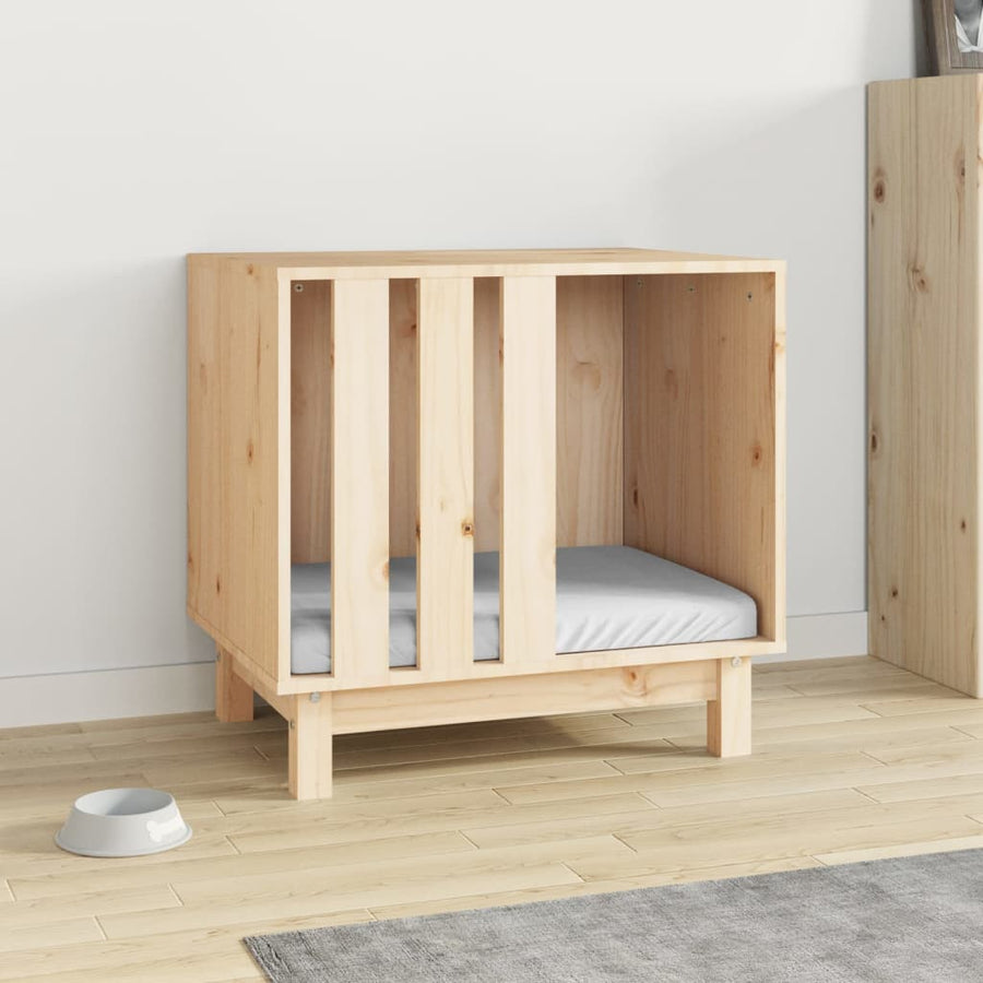 Hondenhok 60X45X57 Cm Massief Grenenhout