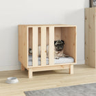 Dog Kennel 60x45x57 cm Solid Pine Wood