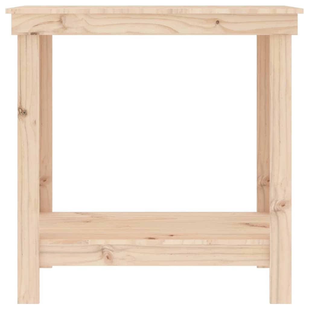 Werkbank 80x50x80 cm massief grenenhout 80 x 50 x 80 cm Naturel