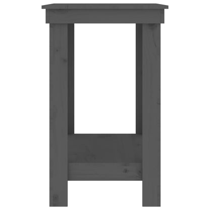 Werkbank 80x50x80 cm massief grenenhout grijs 80 x 50 x 80 cm Grijs