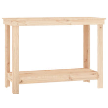 Werkbank Massief Grenenhout 110 x 50 x 80 cm Naturel