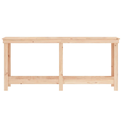 Werkbank 180x50x80 cm massief grenenhout 180 x 50 x 80 cm Naturel
