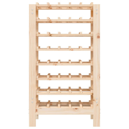 Wijnrek 61,5X30X107,5 Cm Massief Grenenhout