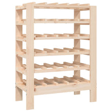Wijnrek 61,5X30X82 Cm Massief Grenenhout
