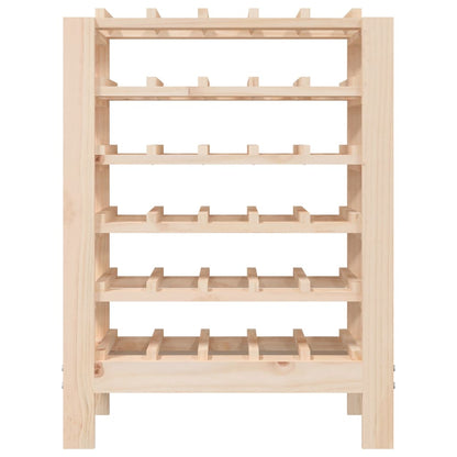 Wijnrek 61,5X30X82 Cm Massief Grenenhout