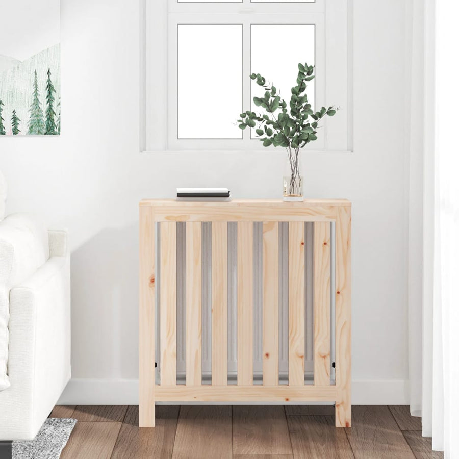 Radiatorombouw 79,5X19X84 Cm Massief Grenenhout Naturel