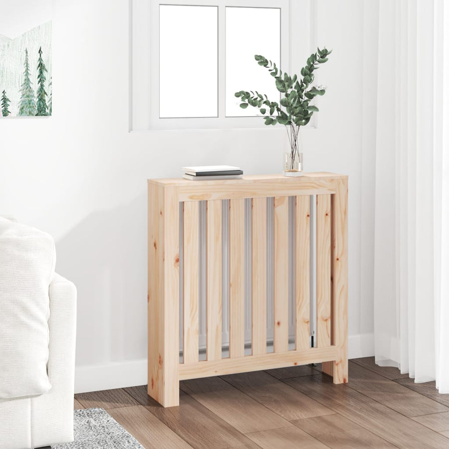 Radiatorombouw 79,5X19X84 Cm Massief Grenenhout Naturel