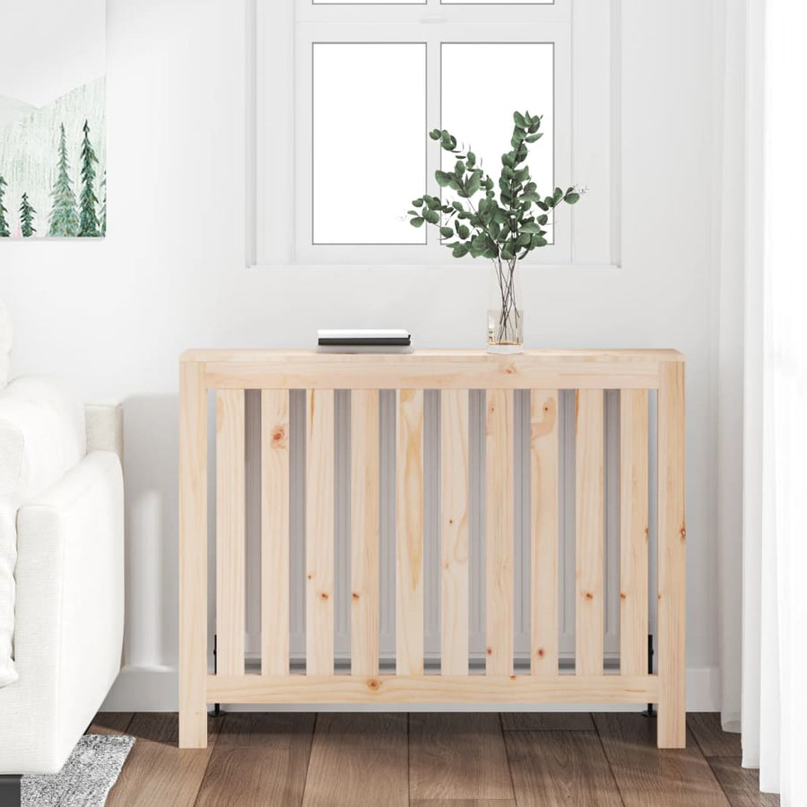 Radiatorombouw 108,5X19X84 Cm Massief Grenenhout Naturel