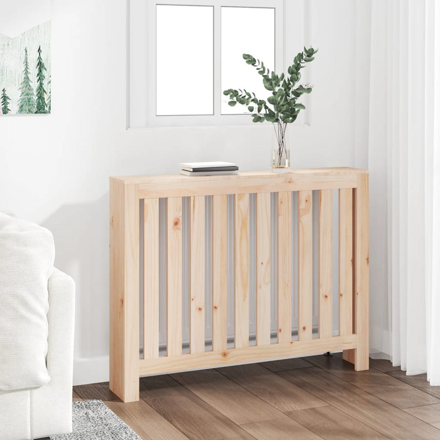 Radiatorombouw 108,5X19X84 Cm Massief Grenenhout Naturel