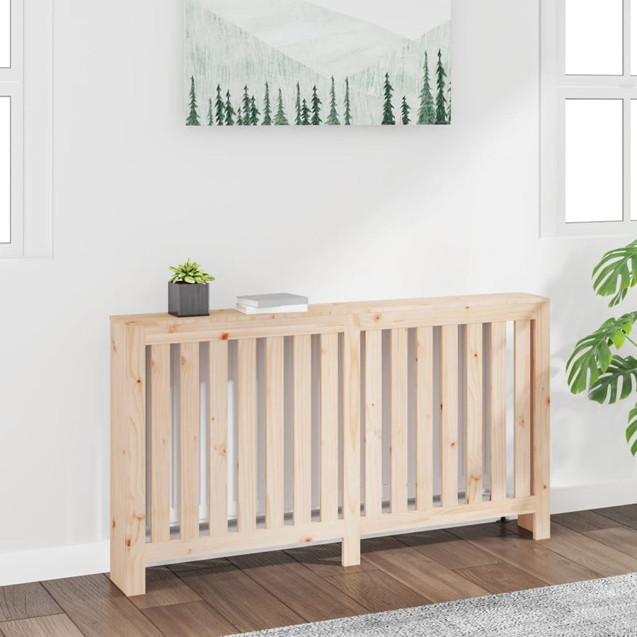Radiatorombouw 153X19X84 Cm Massief Grenenhout Naturel