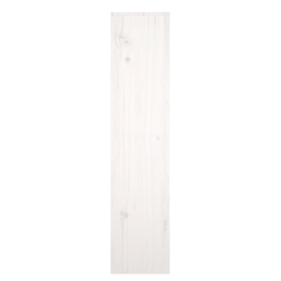 Radiatorombouw 153X19X84 Cm Massief Grenenhout Wit Naturel