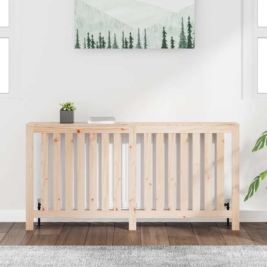 Radiatorombouw 169X19X84 Cm Massief Grenenhout Naturel