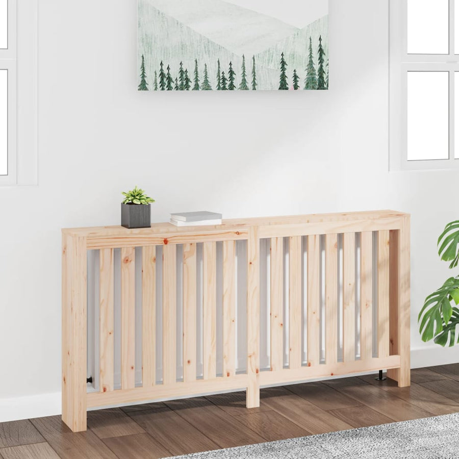 Radiatorombouw 169X19X84 Cm Massief Grenenhout Naturel