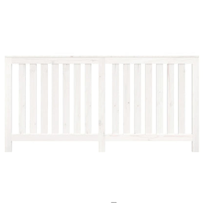 Radiatorombouw 169X19X84 Cm Massief Grenenhout Wit Naturel