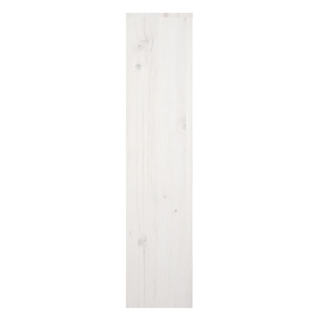 Radiatorombouw 169X19X84 Cm Massief Grenenhout Wit Naturel