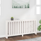 Radiatorombouw 169X19X84 Cm Massief Grenenhout Wit Naturel
