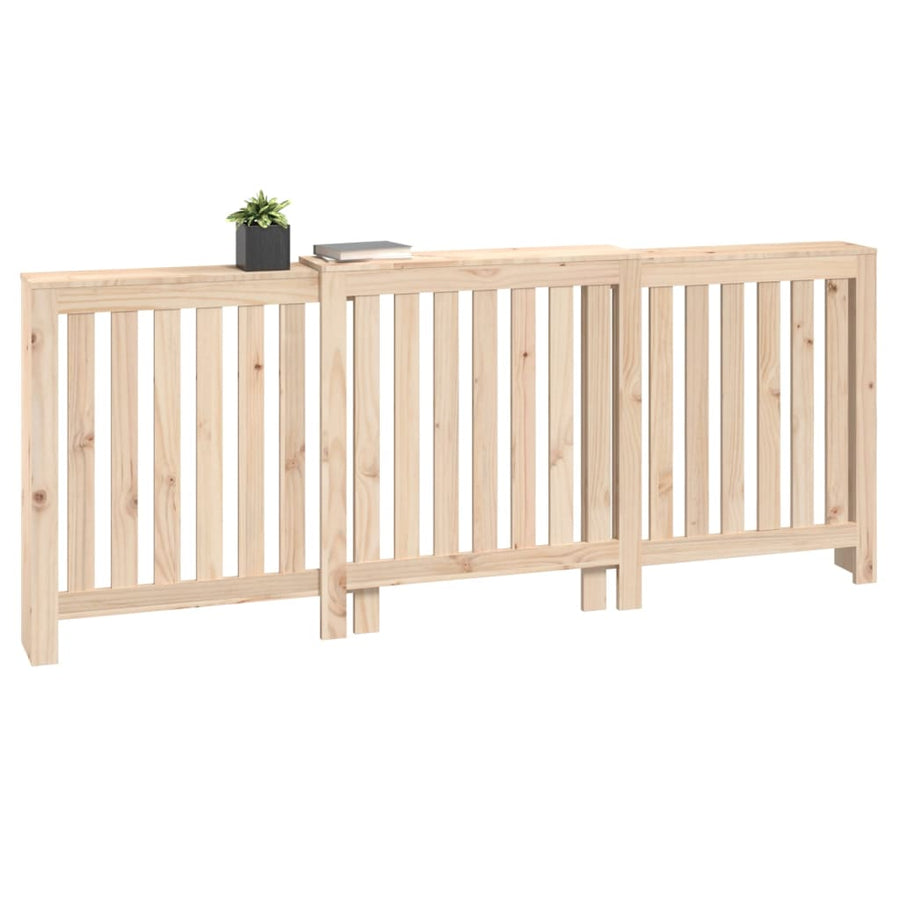 Radiatorombouw 210X21X85 Cm Massief Grenenhout
