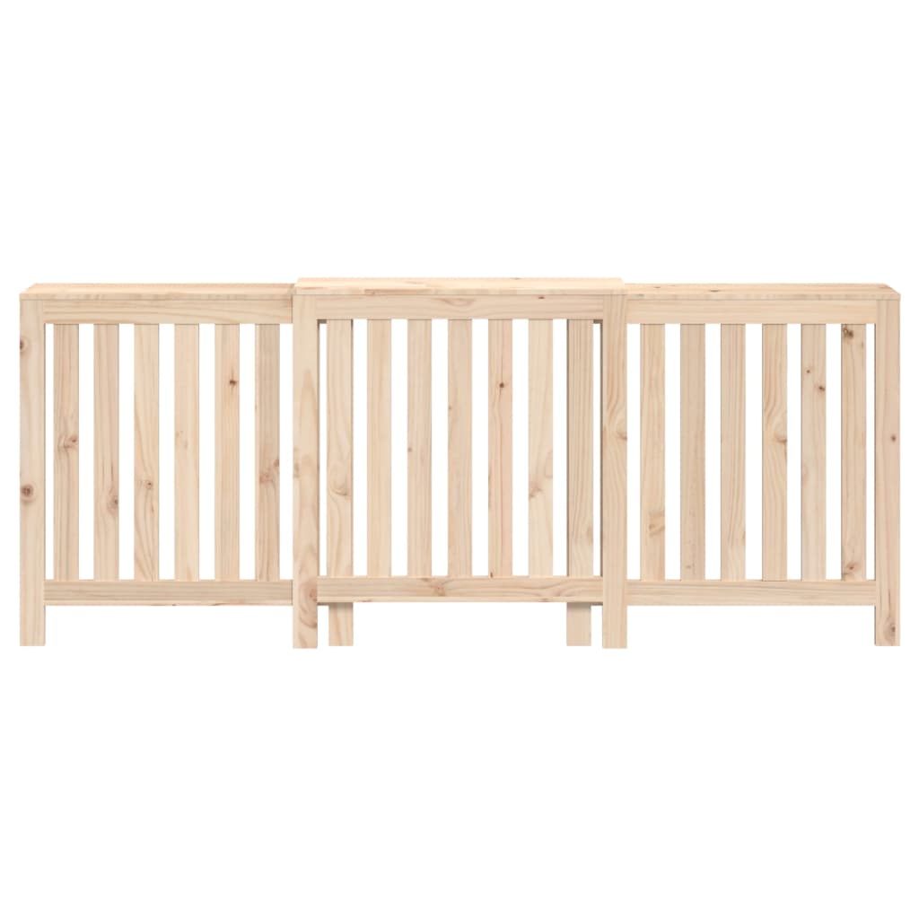 Radiatorombouw 210X21X85 Cm Massief Grenenhout