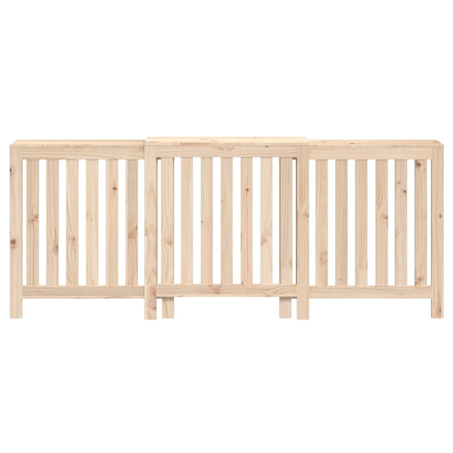 Radiatorombouw 210X21X85 Cm Massief Grenenhout