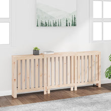 Radiatorombouw 210X21X85 Cm Massief Grenenhout