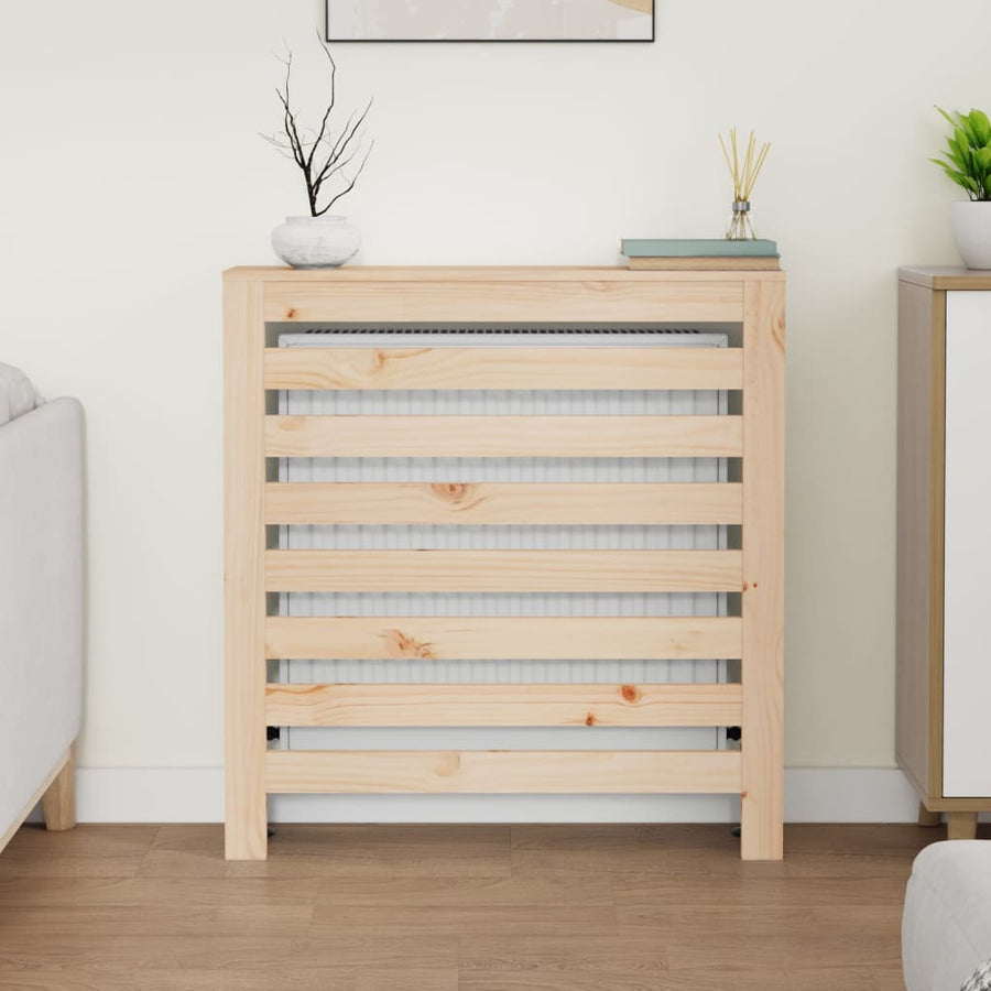 Radiatorombouw 79,5X19X84 Cm Massief Grenenhout