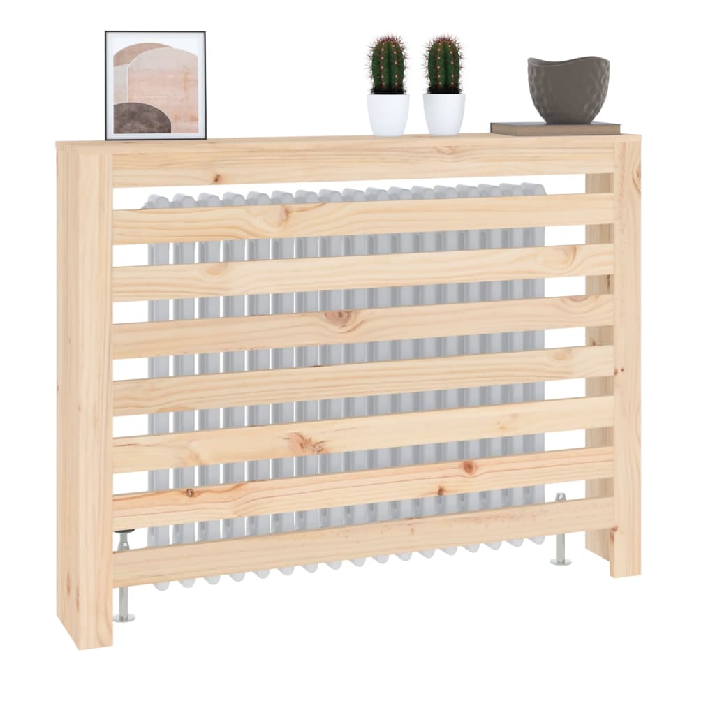 Radiatorombouw 108,5X19X84 Cm Massief Grenenhout