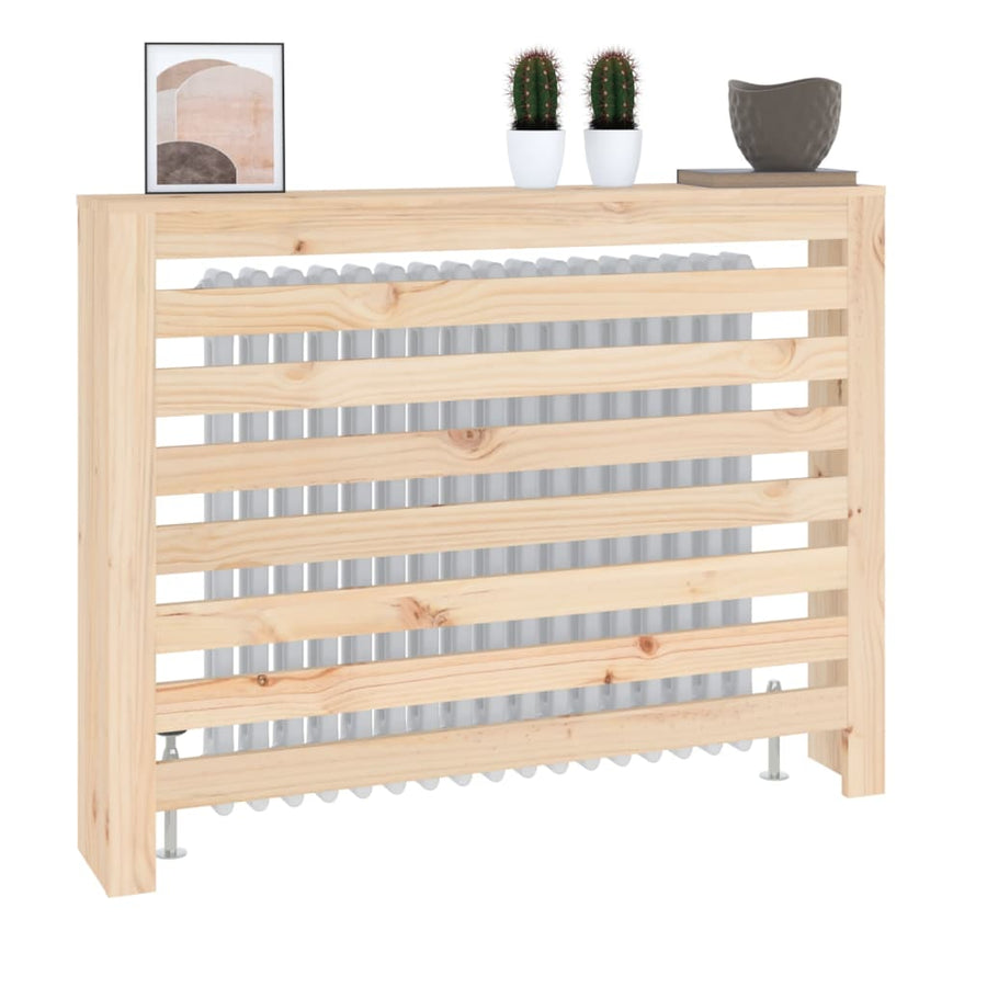Radiatorombouw 108,5X19X84 Cm Massief Grenenhout
