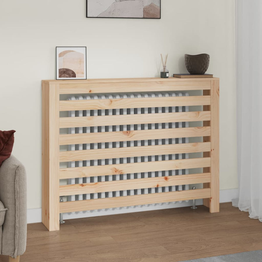 Radiatorombouw 108,5X19X84 Cm Massief Grenenhout